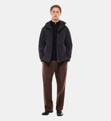 Parka à capuche en polyester Fursac