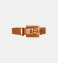 Ceinture Anthem en cuir de veau Balmain