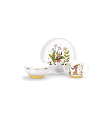 Set vaisselle porcelaine Trois petits lapins Moulin Roty
