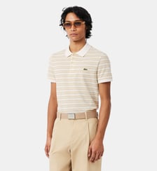 Polo classic fit Petit Piqué rayé Lacoste