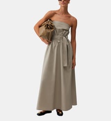 Robe longue en popeline Liu Jo