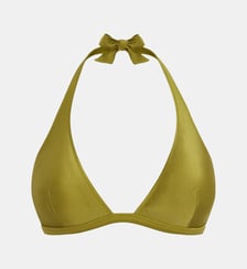 Haut de maillot de bain foulard uni stretch brillant Vilebrequin