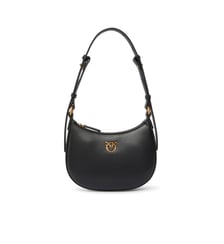 Sac porté épaule baby half moon en cuir Pinko