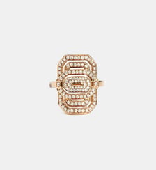 Bague Mini My Way Diamants et Or Rose 18k Statement