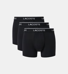 Lot de 3 boxers courts microfibre Lacoste