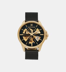 Montre automatique Round Noir MOW404 Montignac