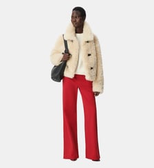 Manteau sherpa fermeture mousquetons Ikks