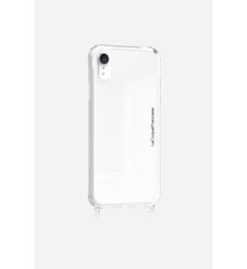 Coque de téléphone transparente anti-choc avec anneaux pour iPhone XR La Coque Française