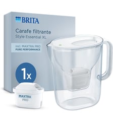 Carafe filtrante Essential XL blanc + 1 cartouche Maxtra Pro Brita