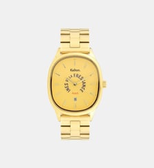 Montre Grande Colorama gold Kelton x Ines de la Fressange Paris Ines de la Fressange Paris