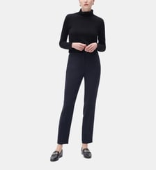 Pantalon pgautier - Motif uni - Coupe cigarette Caroll