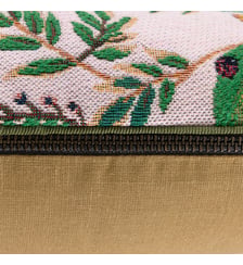 Housse de coussin en coton Yves Delorme