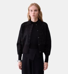 Veste en maille avec strass Liu Jo