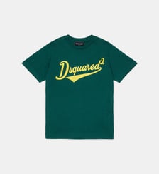 T-shirt à col rond avec logo imprimé Dsquared2