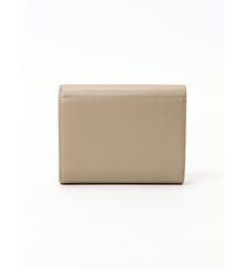 portefeuille en cuir noir Agnès b.