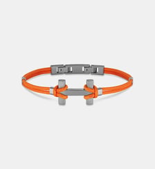 Bracelet cordon Amarrage Orange BH24TLMD-PAR Herbelin