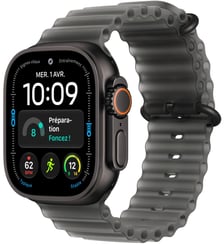 Montre connectée Ultra 4 49mm Tit Noir / Gris Ocean Cell Apple