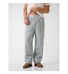 Pantalon large rayures coton  Guess Jeans
