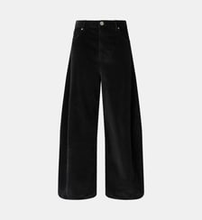 Pantalon barrel en velours côtelé Pinko