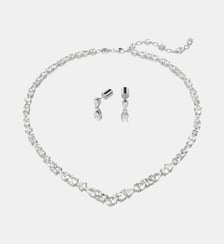 Parure Mesmera, Métal rhodié Swarovski