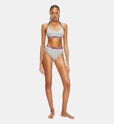 Lot de trois culottes taille haute côtelées Diesel