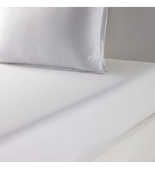 Drap housse en satin de coton Boss Home