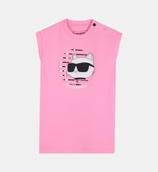 Robe manches courtes Karl Lagerfeld Kids