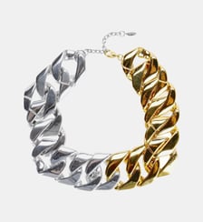 Collier grosse chaîne bicolore BRIONA Hipanema