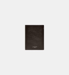 Grand portefeuille vertical zippé 2 volets Lucien en cuir huilé Le Tanneur