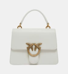 Petit sac à main love bag top handle en cuir Pinko