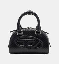 1DR Dome-Petit sac bowling en cuir effet serpent Diesel