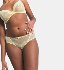 Tanga Intuition jaune Maison Lejaby