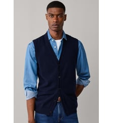 Gilet En Laine Mérinos-Cachemire Hackett London