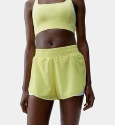 Short de sport femme Padma 2.0 2 en 1 avec short intérieur séchage rapide Born Living Yoga