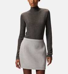 Pull ajusté à col montant Pinko
