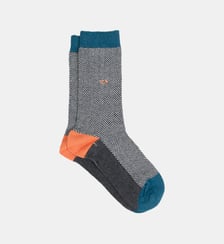 Chaussettes en coton peigné chevrons Billybelt