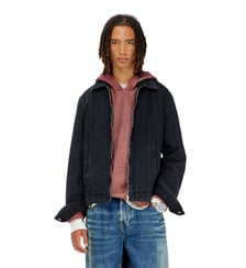 Veste en denim à rayures fines Diesel