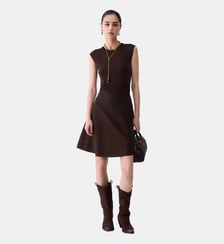 Robe en maille avec détail en dentelle Liu Jo