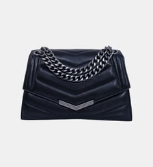 Sac THE 1 TIMELESS cuir matelassé Taille M Ikks