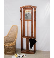 Grand porte-manteaux en bois Max N°192- Produit chiné Debongout