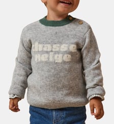 Pull ours  en laine Cyrillus
