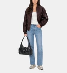 Bomber oversize marron The Kooples