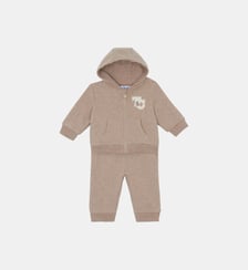 Ensemble Jogging - Moka coton à capuche Tartine Et Chocolat