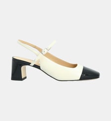 Sling back naples - cuir lisse Manfield