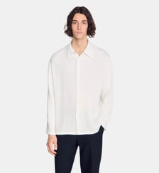 Chemise fluide effet plissé Sandro