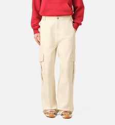 Pantalon cargo coupe baggy en coton AMI Paris