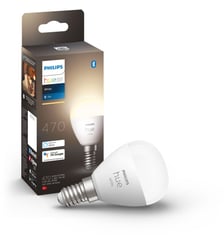 Ampoule LED connectée E14 White Sphérique Philips Hue