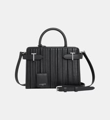 Petit sac à main Emilie en cuir tressé réemployé Le Tanneur