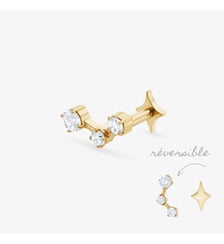 Piercing Orion Or Nebuleuse Bijoux