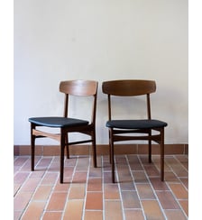 Elégante paire de chaises Alma N°1797- Produit chiné Debongout